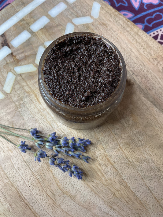 Coffee scrub-Lavender