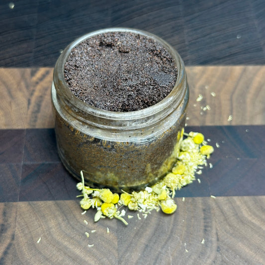 Tallow Coffee Scrub- Chamomile
