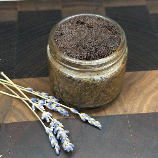 Tallow Coffee scrub-Lavender