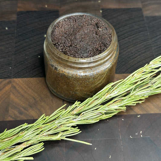 Tallow Coffee Scrub- Rosemary